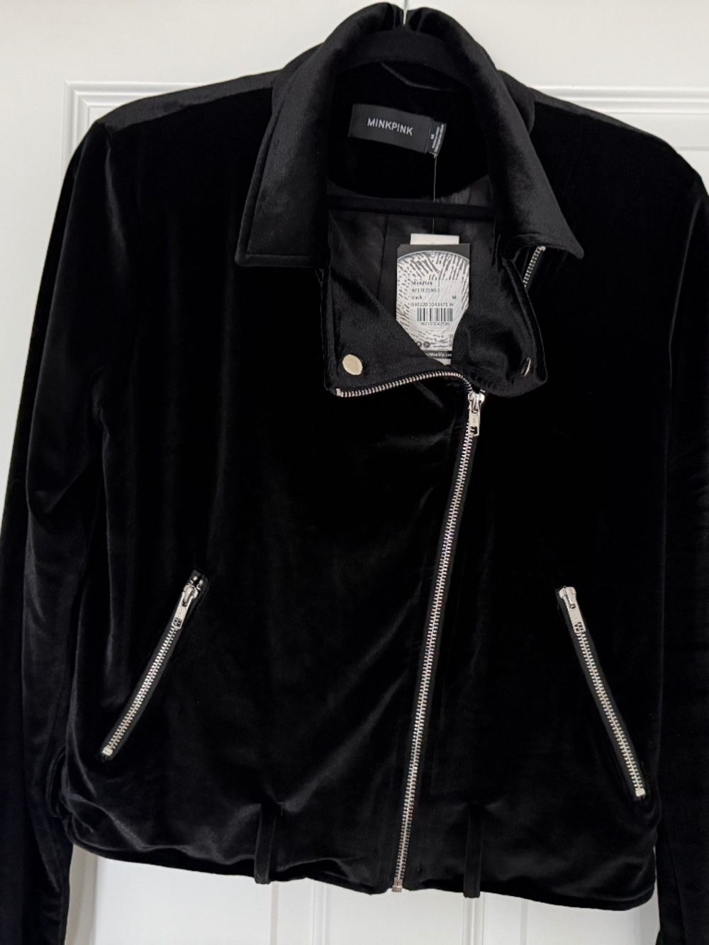 Velvet bicker jacket